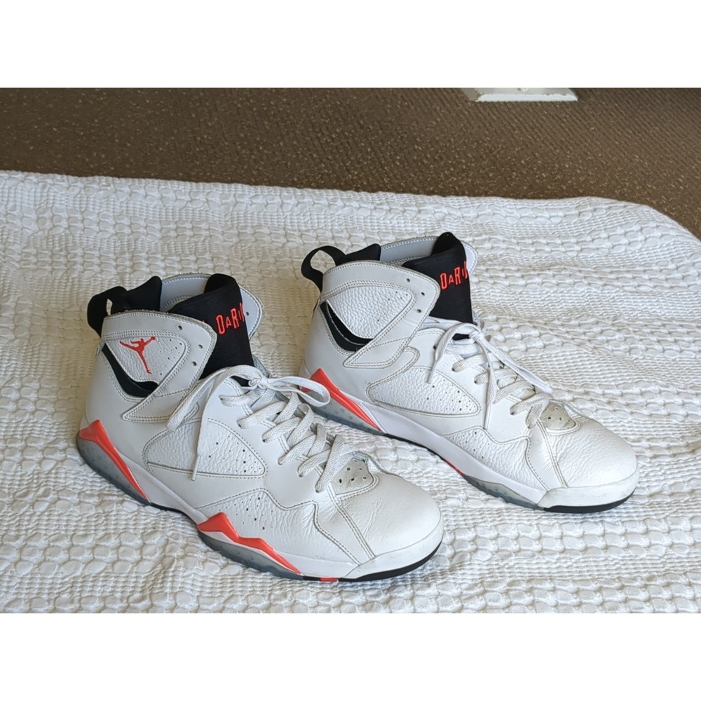 Nike Air‎ Jordan 7 Retro White Infrared Size 13 Men's